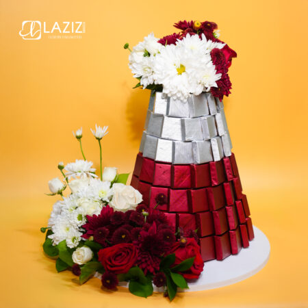 Wrapped Chocolate Tower