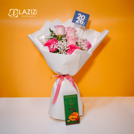 Flower Bouquet with Chocolate 01