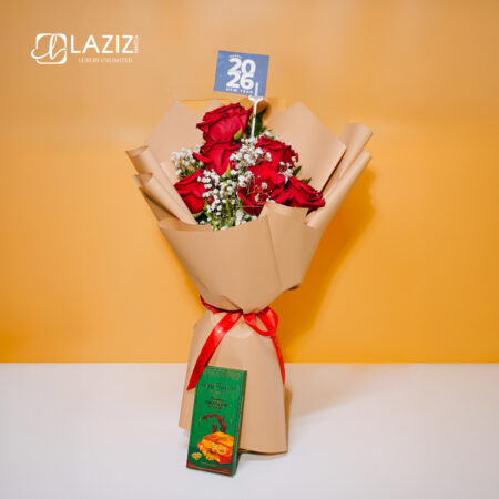 Flower Bouquet with Chocolate 02