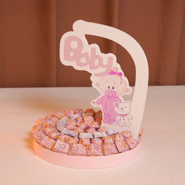 Baby Chocolate Tray for Girl