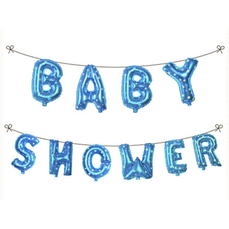 Boy Baby Shower Letter Balloon