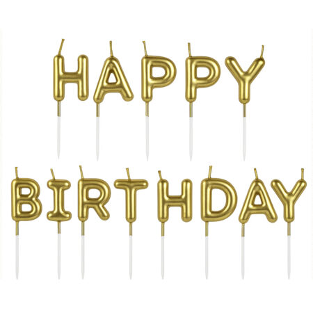 Happy Birthday Font Balloon