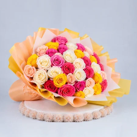 30 Mix Rose Bouquet