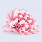 30 Pink & White Bouquet