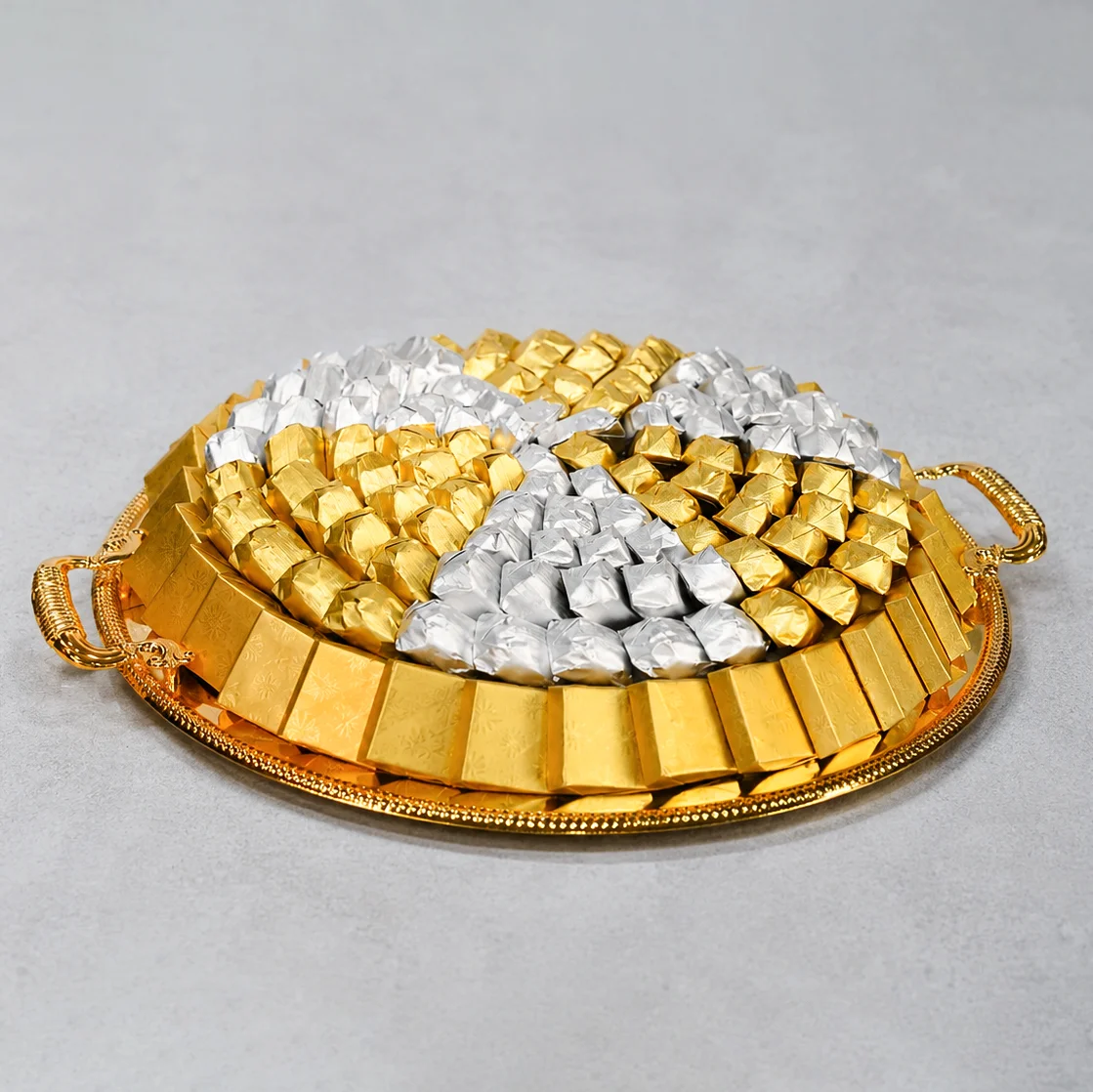 Chocolate Tray Round Large