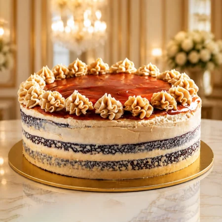 Chocolate With Cappuccino Cake