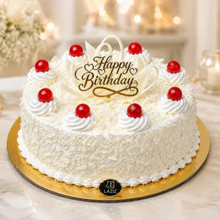 White Forest Cake
