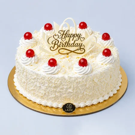 White Forest Cake
