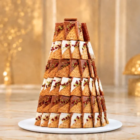 Coffee Biscuit Tower