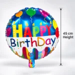 Happy Birthday Helium Balloon