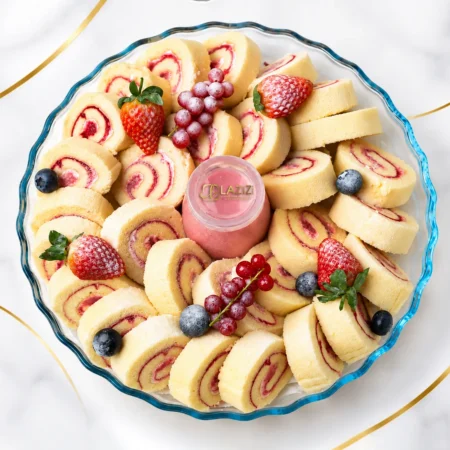 Swiss Strawberry Roll