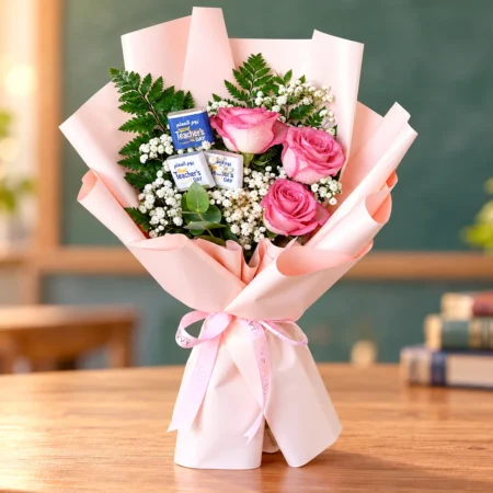 Teachers Day Gift Bouquet 558